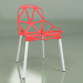 Modelo 3d Cadeira Um (vermelho) - preview