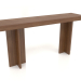 modèle 3D Table console KT 14 (1600x400x775, bois brun clair) - preview