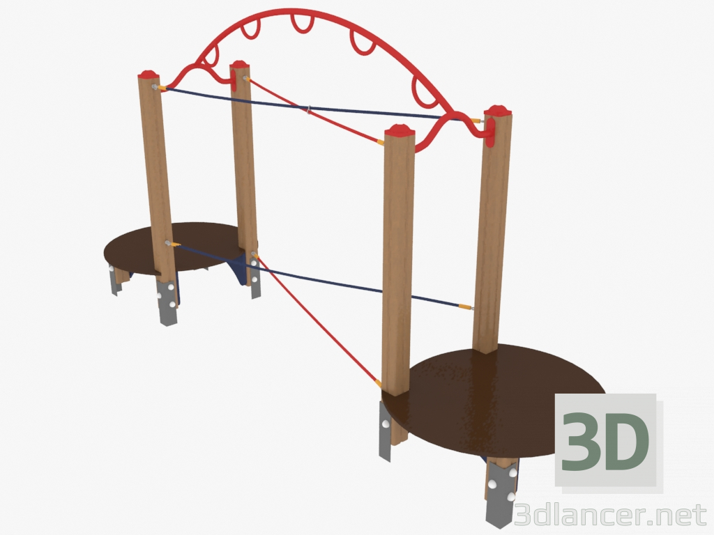 3D Modell Kinderspielanlage Ferry (4005) - Vorschau