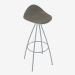 3d model Chair (white taupe h76) - preview