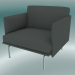 3d model Chair studio Outline (Remix 163, Polished Aluminum) - preview