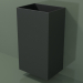 modèle 3D Lavabo suspendu (03UN26102, Deep Nocturne C38, L 48, P 36, H 85 cm) - preview