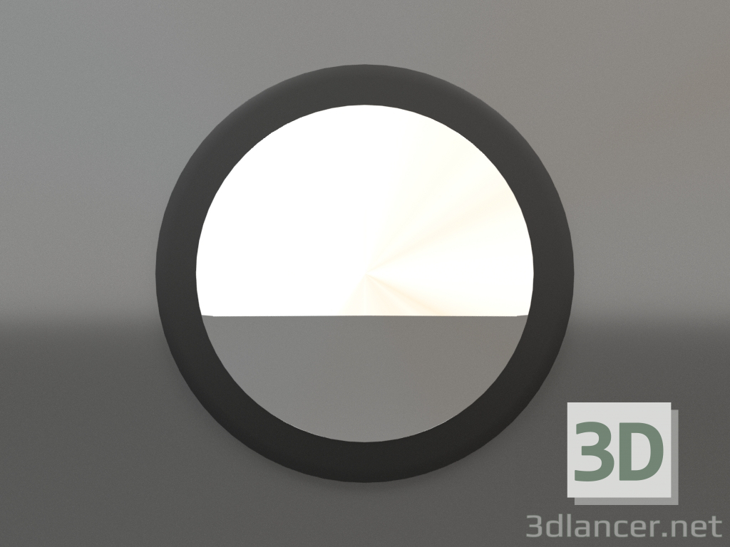 3D modeli Ayna ZL 25 (D=495, siyah) - önizleme