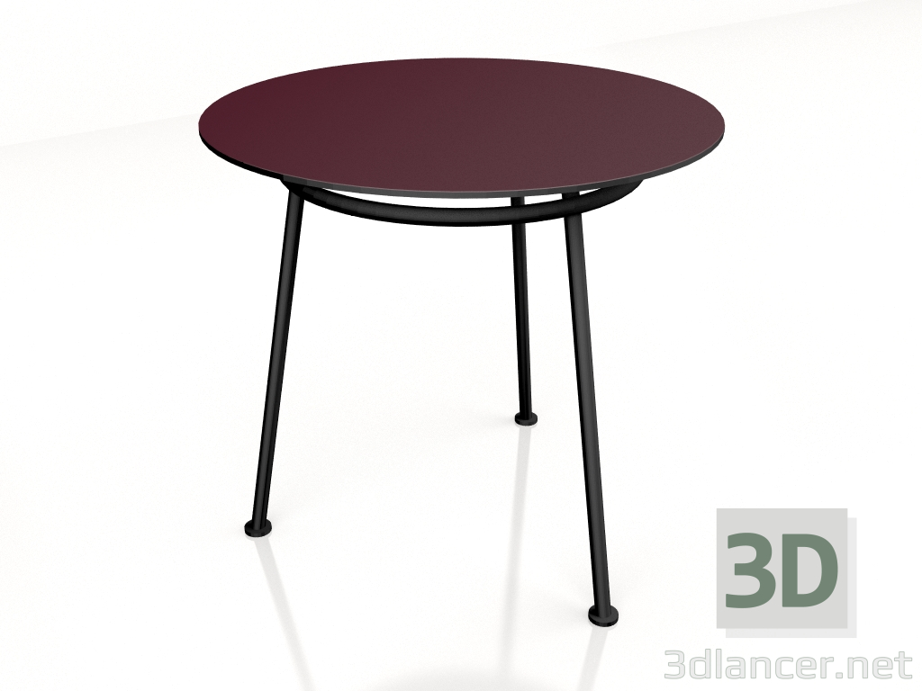 3 डी मॉडल लो टेबल न्यू स्कूल लो NS80 (800x800) - पूर्वावलोकन