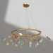 3d model Hanging chandelier Yumis (07523-20A) - preview