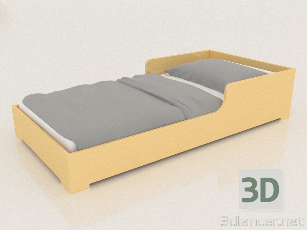 3d модель Ліжко MODE Q (BSDQAA) – превью