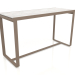 3d model Bar table 180 (DEKTON Kreta, Bronze) - preview
