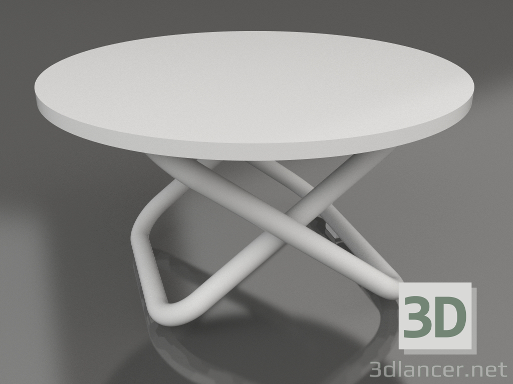3D Modell Niedriger Tisch Ø48 (Grau) - Vorschau