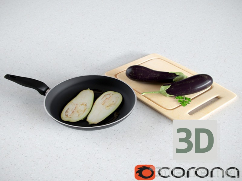 3d model Food - preview