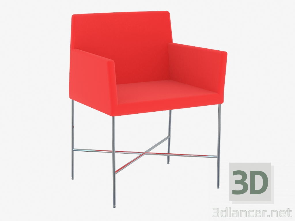 3d модель крісло Crossoft – превью
