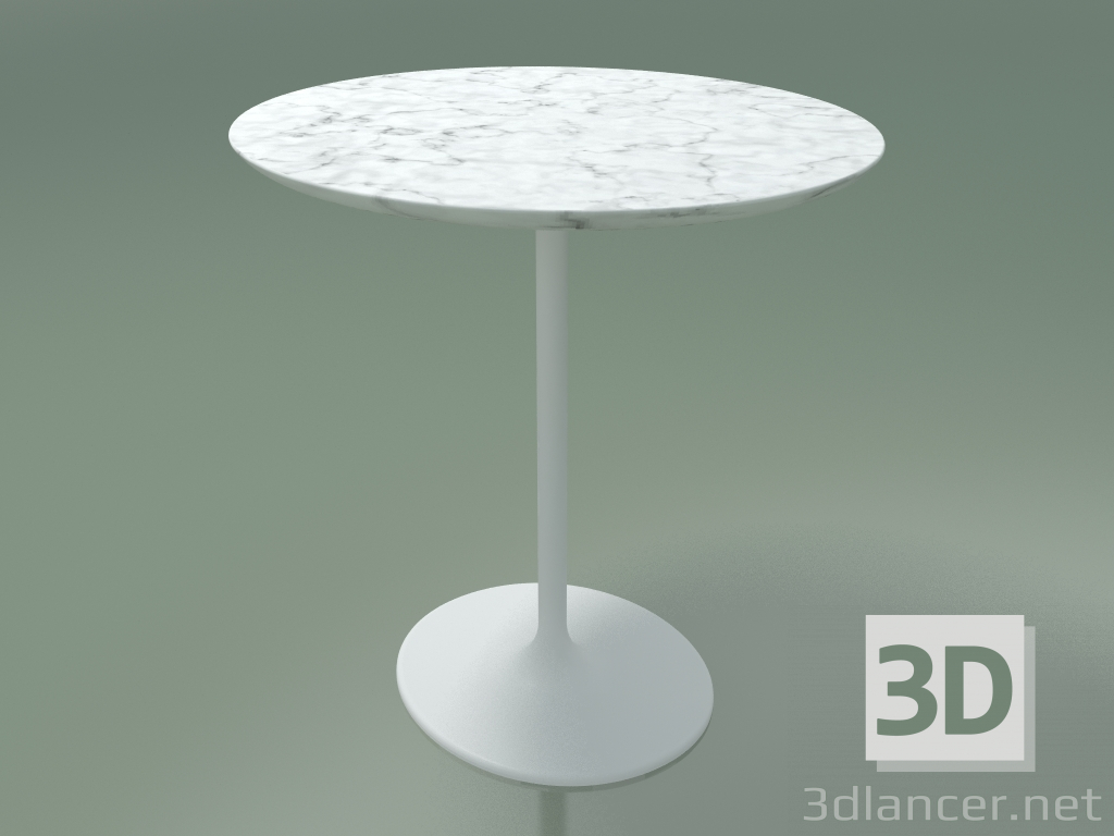 3D Modell Ovaler Couchtisch 0743 (H 50 - 51х47 cm, Marmor, V12) - Vorschau