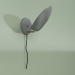 modello 3D Lampada da parete Cobra (grigio) - anteprima
