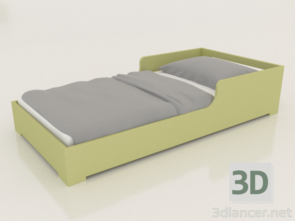 3d модель Ліжко MODE Q (BDDQAA) – превью