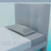 3d model Single bed - preview