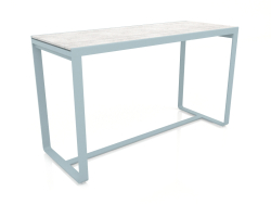 Барний стіл 180 (DEKTON Kreta, Blue grey)