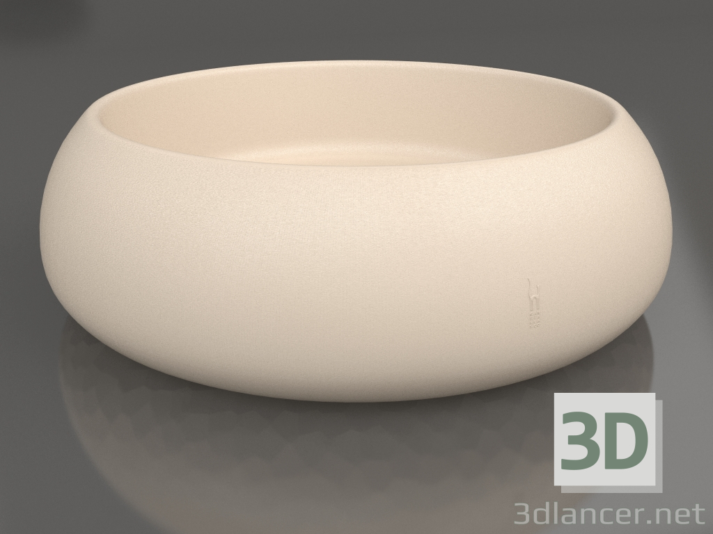 modello 3D Vaso per piante 4 (Sabbia) - anteprima