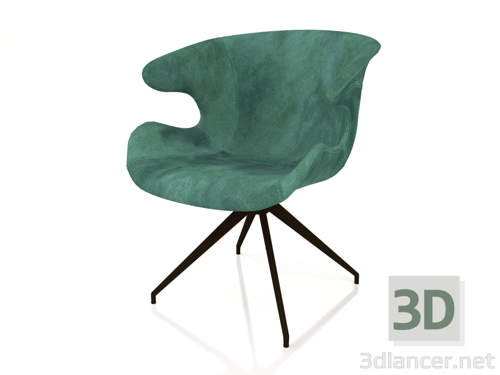 modello 3D Poltrona Mia (Verde) - anteprima