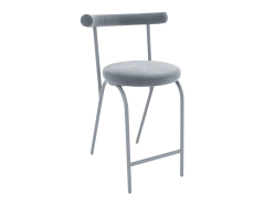 Silla semi-bar Rohalyk (Gris)