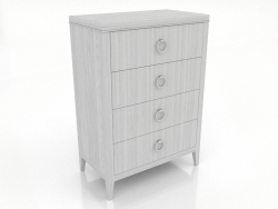 Cassettiera alta (bianco RAL 9010)