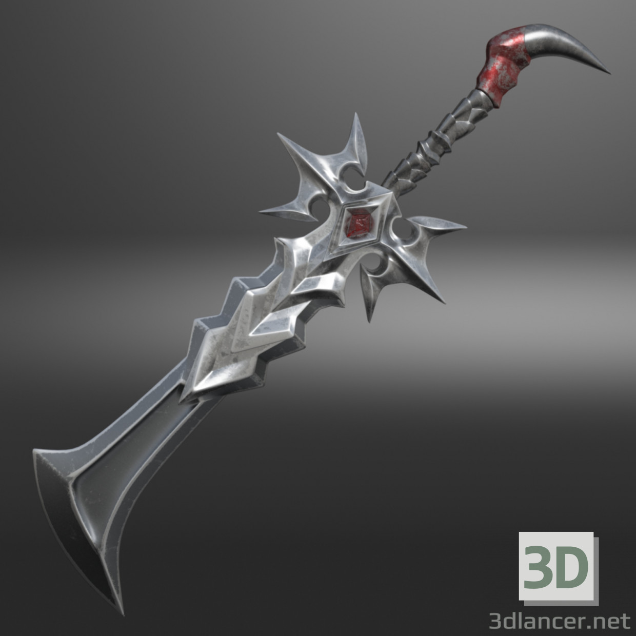 Fantasía Espada 5 3D modelo Compro - render