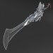 3d Fantasy Sword 5 model buy - render