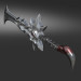 3d Fantasy Sword 5 model buy - render