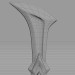 3d Fantasy Sword 5 model buy - render