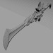 3d Fantasy Sword 5 model buy - render