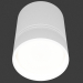 3d model lámpara de LED de superficie (DL18481_WW-White R) - vista previa