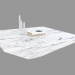 modello 3D Tavolino Lythos (leggero) - anteprima