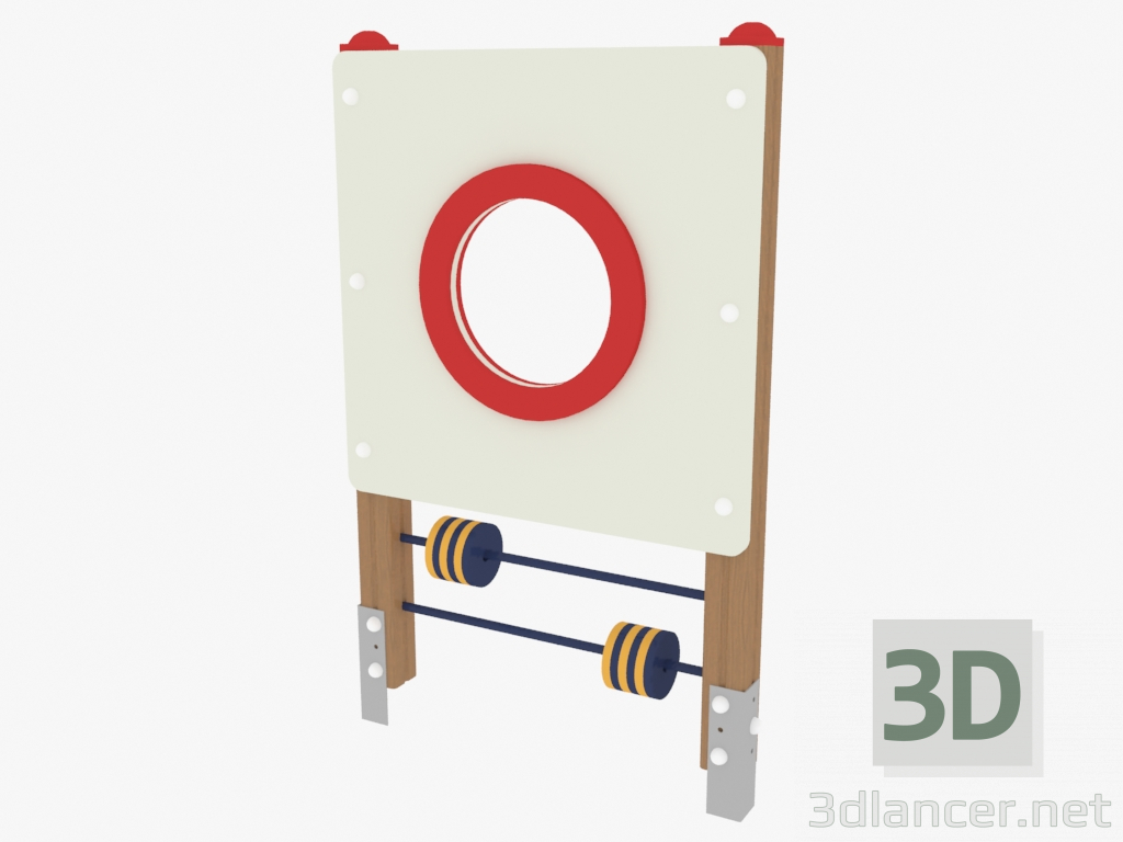 modèle 3D Panneau des objectifs du jeu (4007) - preview