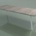 modello 3D Tavolo da pranzo esterno InOut (133, alluminio laccato bianco, MAT-CL) - anteprima