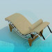 3d model Sunbed - preview