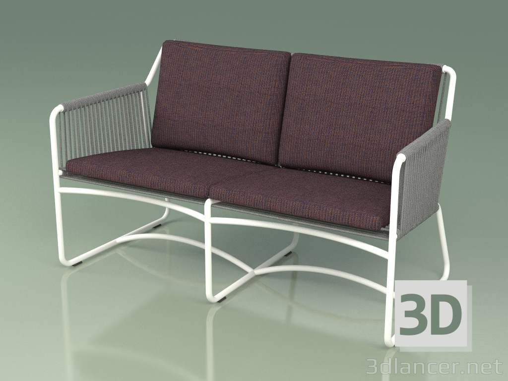 3D Modell Sofa 720 (Metallmilch) - Vorschau