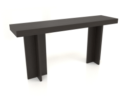 Console table KT 14 (1600x400x775, wood brown dark)