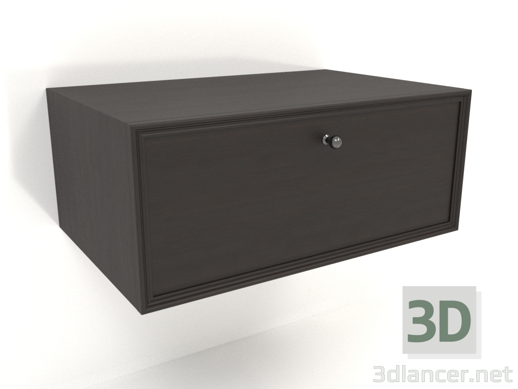 3d model Mueble de pared TM 14 (600x400x250, madera marrón oscuro) - vista previa
