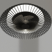 3d model Ceiling chandelier-fan (7121) - preview