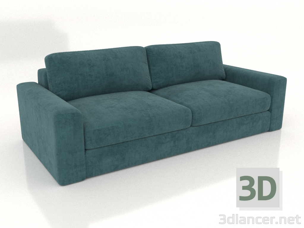 3d model Sofa PALERMO straight (upholstery option 2) - preview