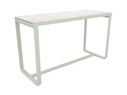 Барний стіл 180 (DEKTON Kreta, Cement grey)