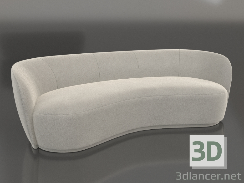 modello 3D Divano Copenhagen - anteprima