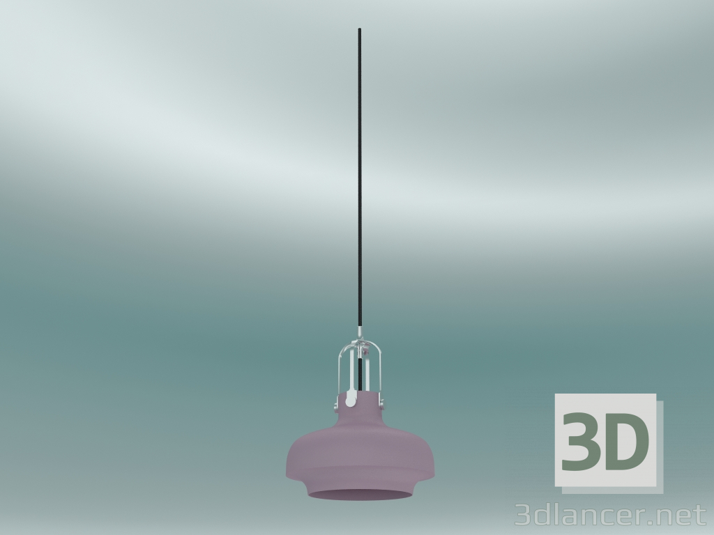 3D modeli Sarkıt Kopenhag (SC6, Ø20cm H 25cm, Mat allık) - önizleme