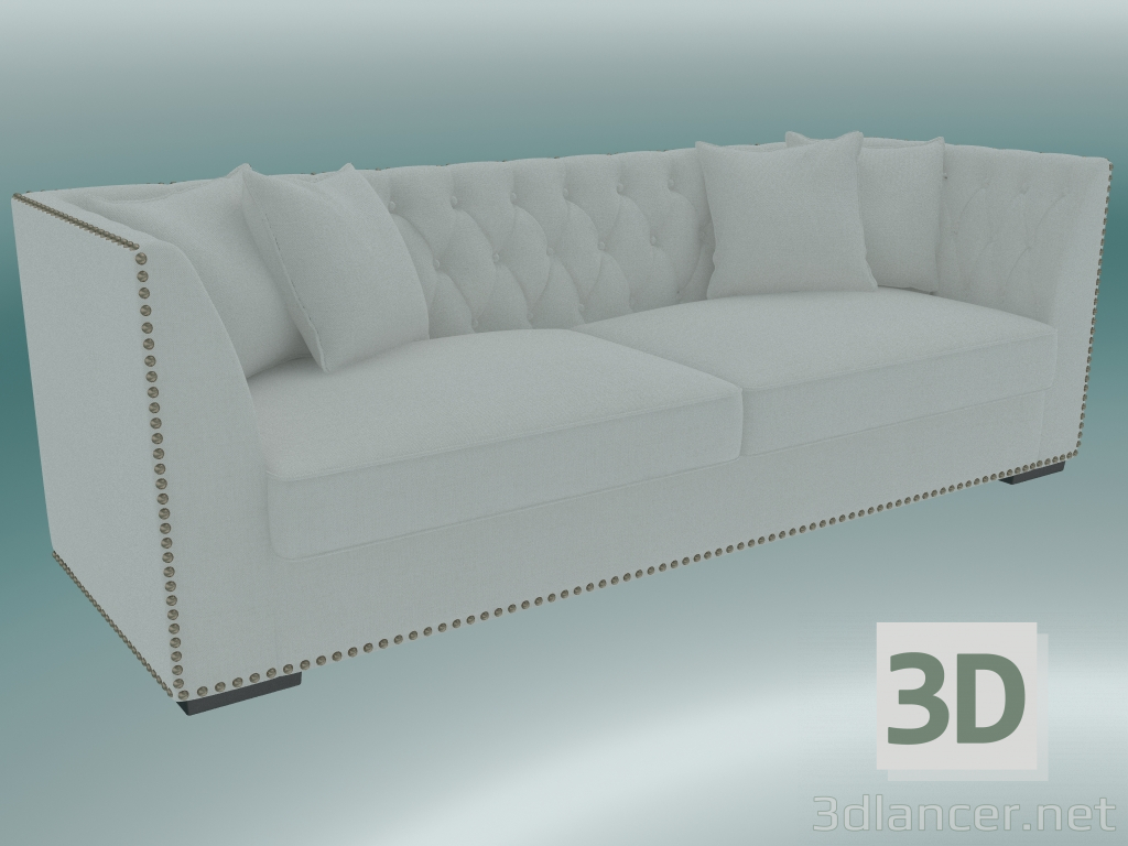 3d модель диван Марсель – превью