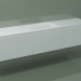 3D Modell Waschbecken mit Schubladen (L 216, P 50, H 48 cm) - Vorschau