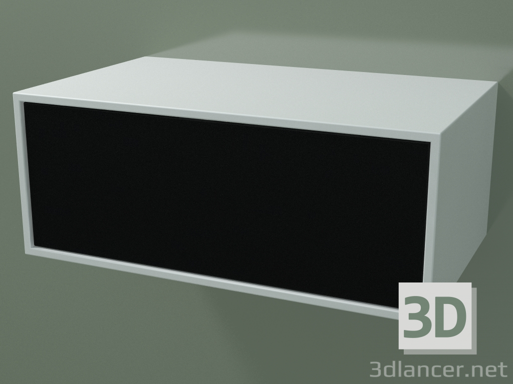 3d model Caja (8AUBAA01, Glacier White C01, HPL P06, L 60, P 36, H 24 cm) - vista previa