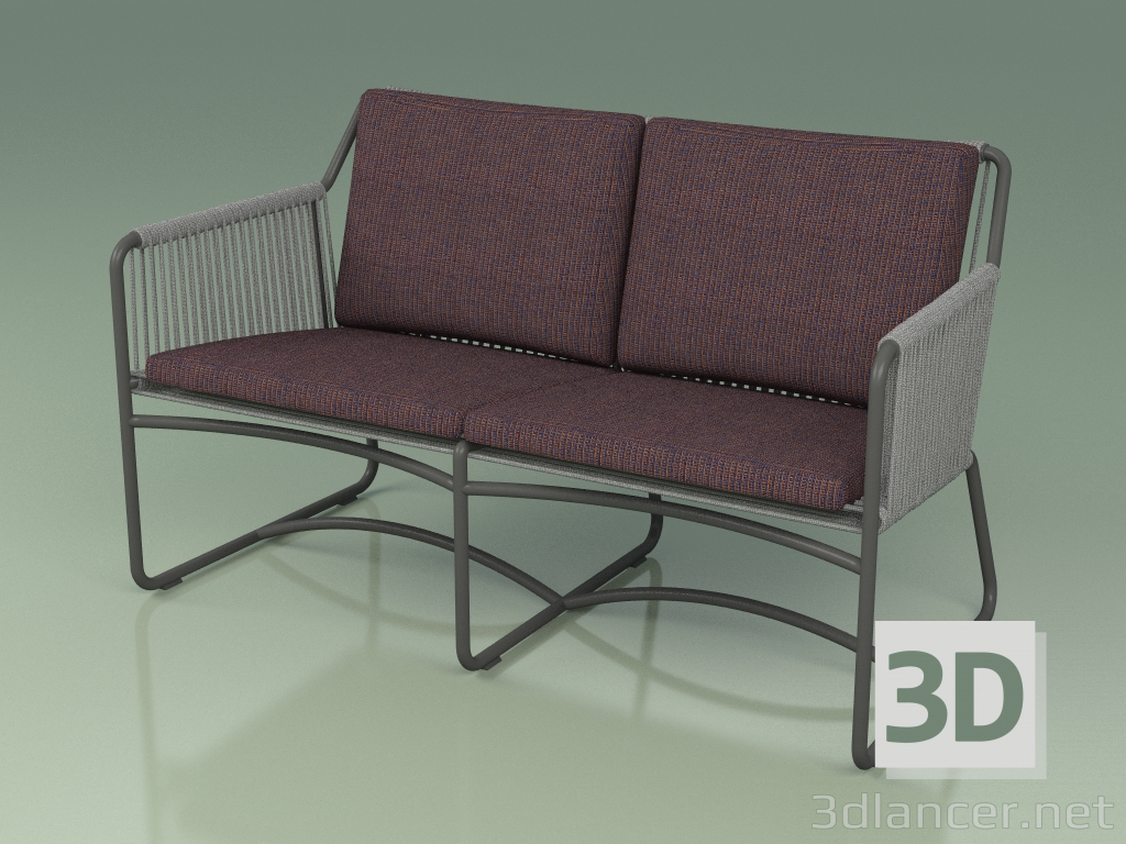 3D Modell Sofa 720 (Metallrauch) - Vorschau
