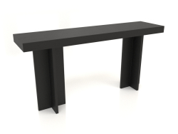 Console table KT 14 (1600x400x775, wood black)