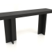modèle 3D Table console KT 14 (1600x400x775, bois noir) - preview