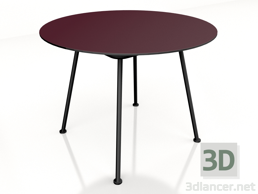 3d model Low table New School Low NS100 (1000x1000) - preview