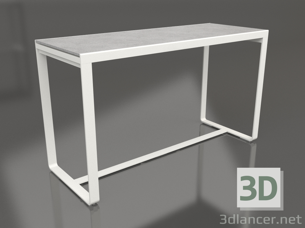 3d модель Барный стол 180 (DEKTON Kreta, Agate grey) – превью
