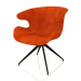 3d model Sillón Mia (Naranja) - vista previa